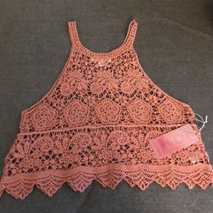 Women’s crochet crop top